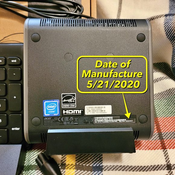 Acer Chromebox 1.8 Celeron 128GB M.2SSD/4GB DDR4/W-Fi 5, EUC (CXI3-UA91) - Picture 5 of 15